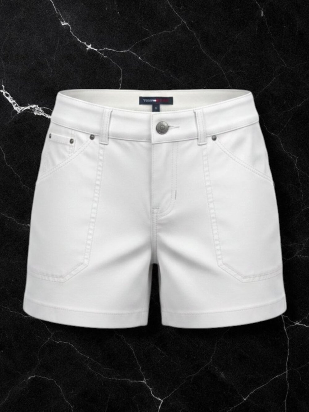 Spanx On-the-Go 5" Pull-On Shorts White‎ Small